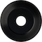 Ekena Millwork Adonis Ceiling Medallion (Fits Canopies up to 10 1/4"), 16 1/8"OD x 3 5/8"ID x 1"P, Jet Black CM16ADBLF - alternate 1